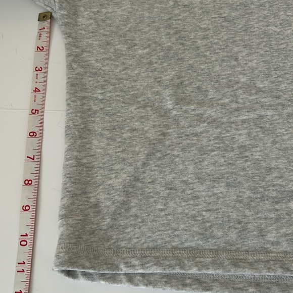 Roxy heather gray Soft Pullover Boxy Long Sleeve Hoodie Sweater Size Large - Picture 9 of 11